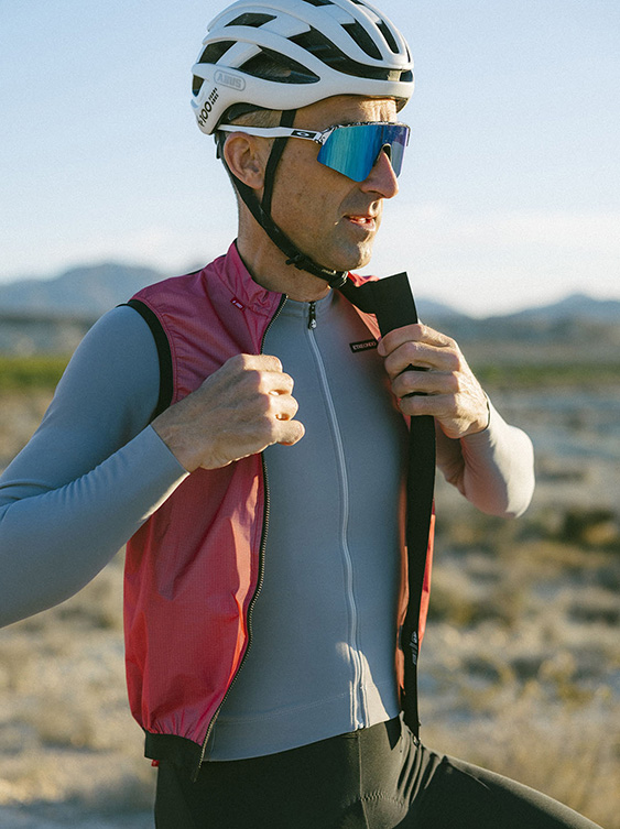 CHALECO LIGERO - ROJO SANDIA